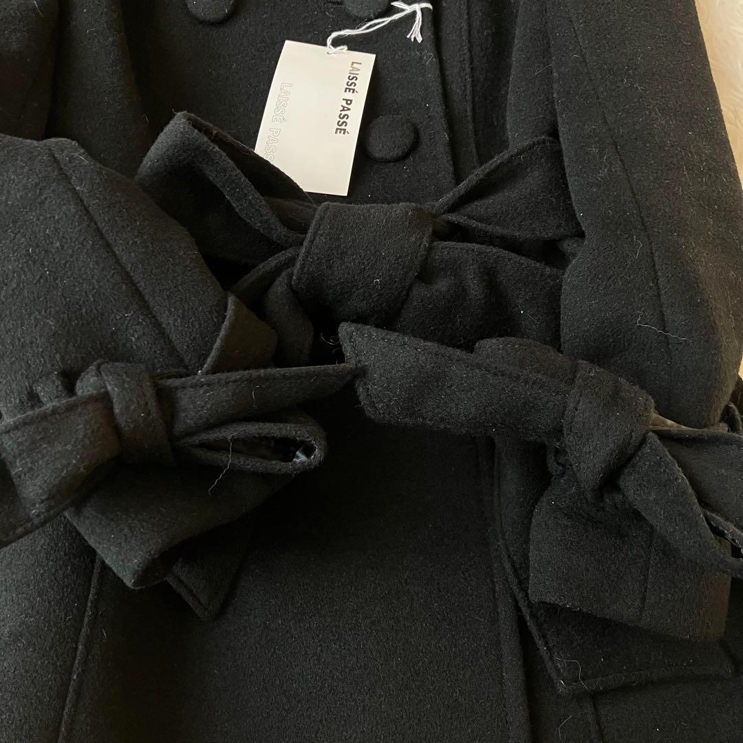 ✨新品未使用/アンゴラ✨レッセパッセ トレンチコート ラビットファー 2way