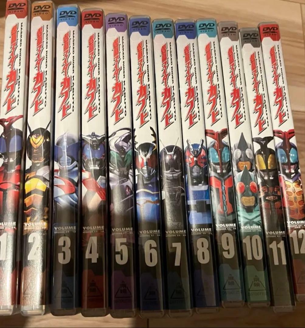 仮面ライダーカブト セル版　dvd 全巻セット