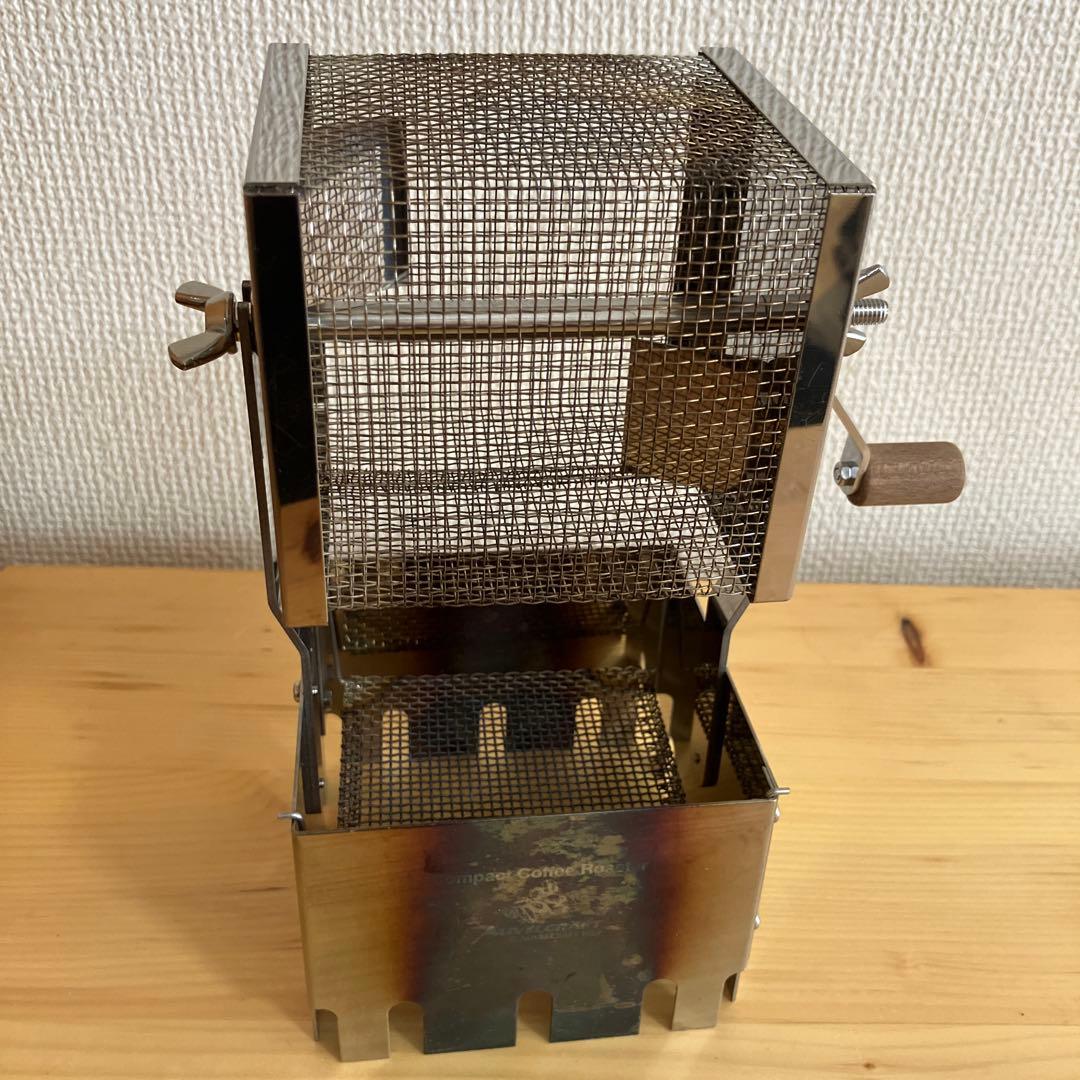 アウベルクラフト 遠赤コーヒー焙煎キット Sタイプ　手回しロースター　焙煎機