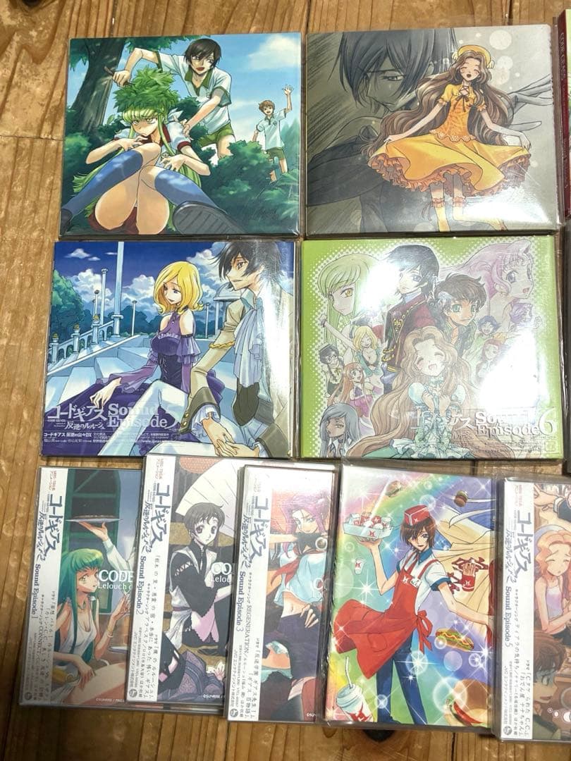 コードギアス　無印&R2 ドラマCD全巻セット+キャラソン＋サウンドバラエティ