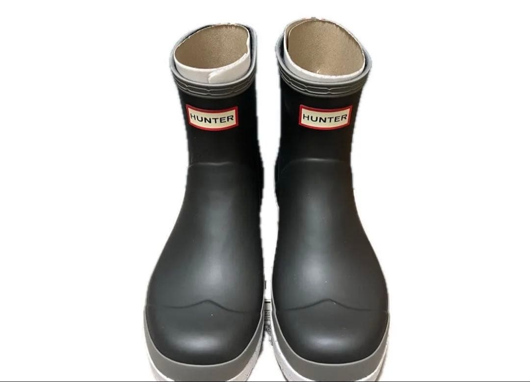 HUNTERメンズオリジナル プレイ ショート スペックル ソウル ブーツUK9