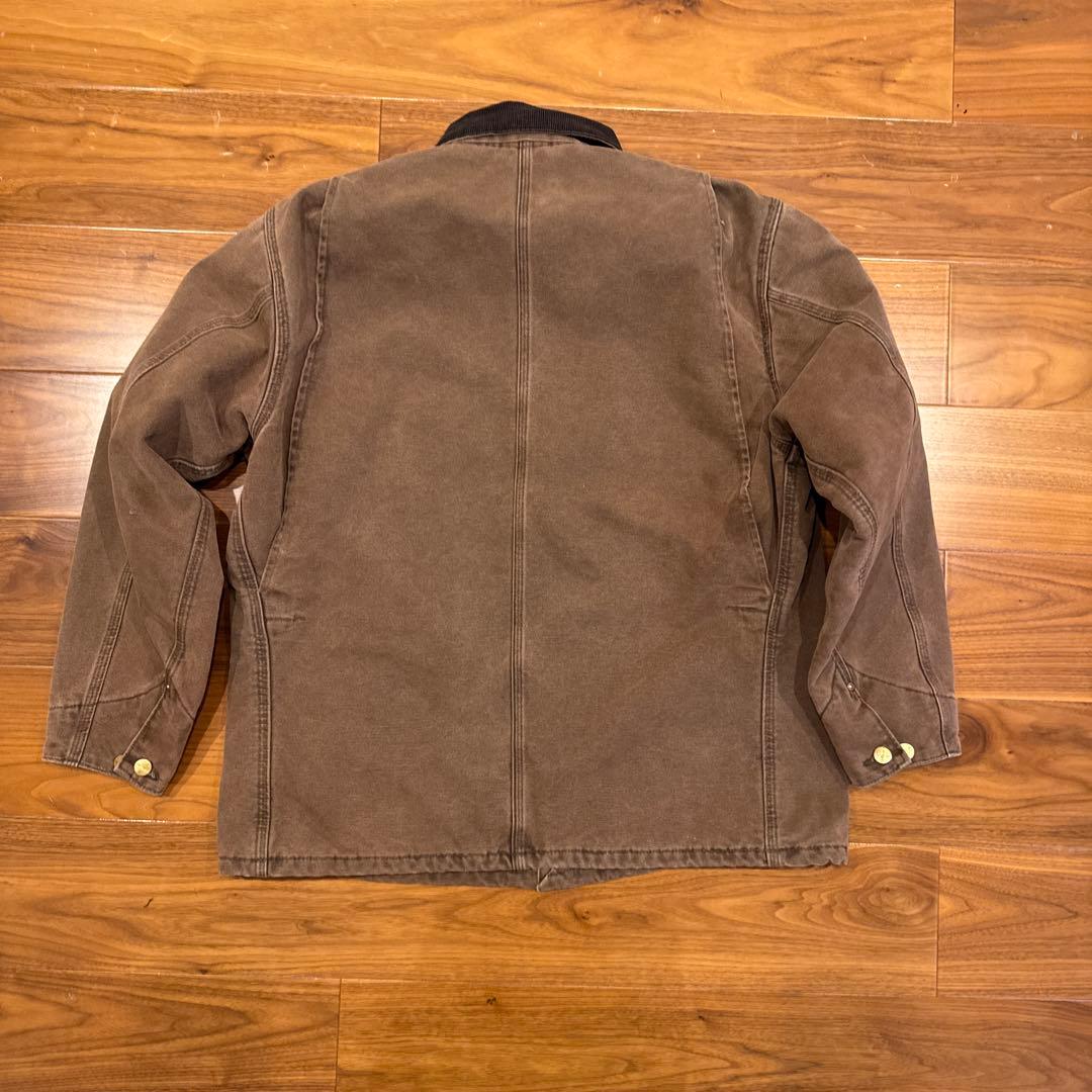【80s星タグ】USA製 Carhartt チョアコート カバーオール L 希少