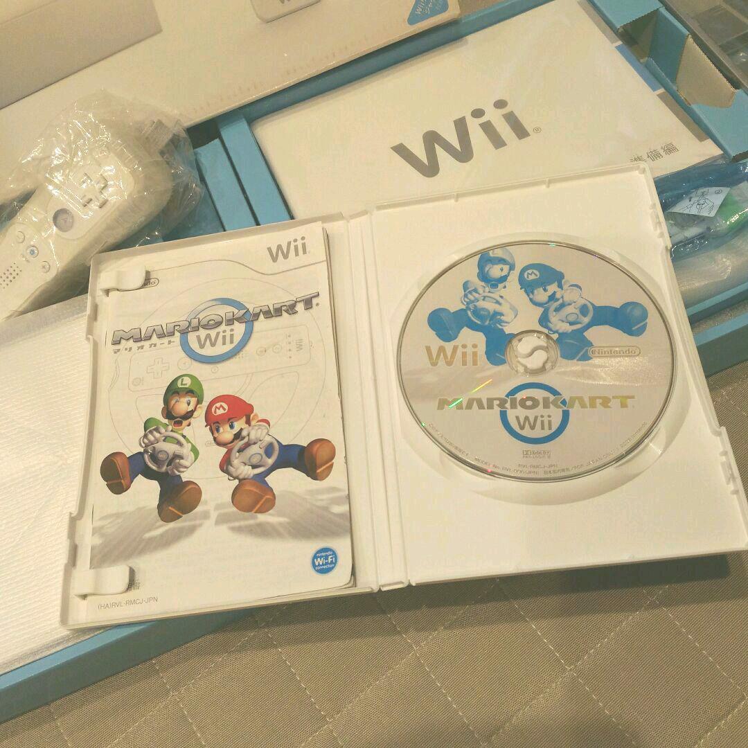 wii フルセット マリオカートソフト