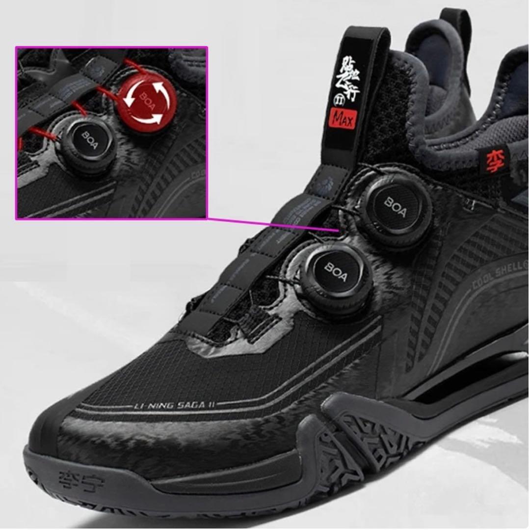 LI-NING 美品 26cm シューズ ブラック 匿名配送