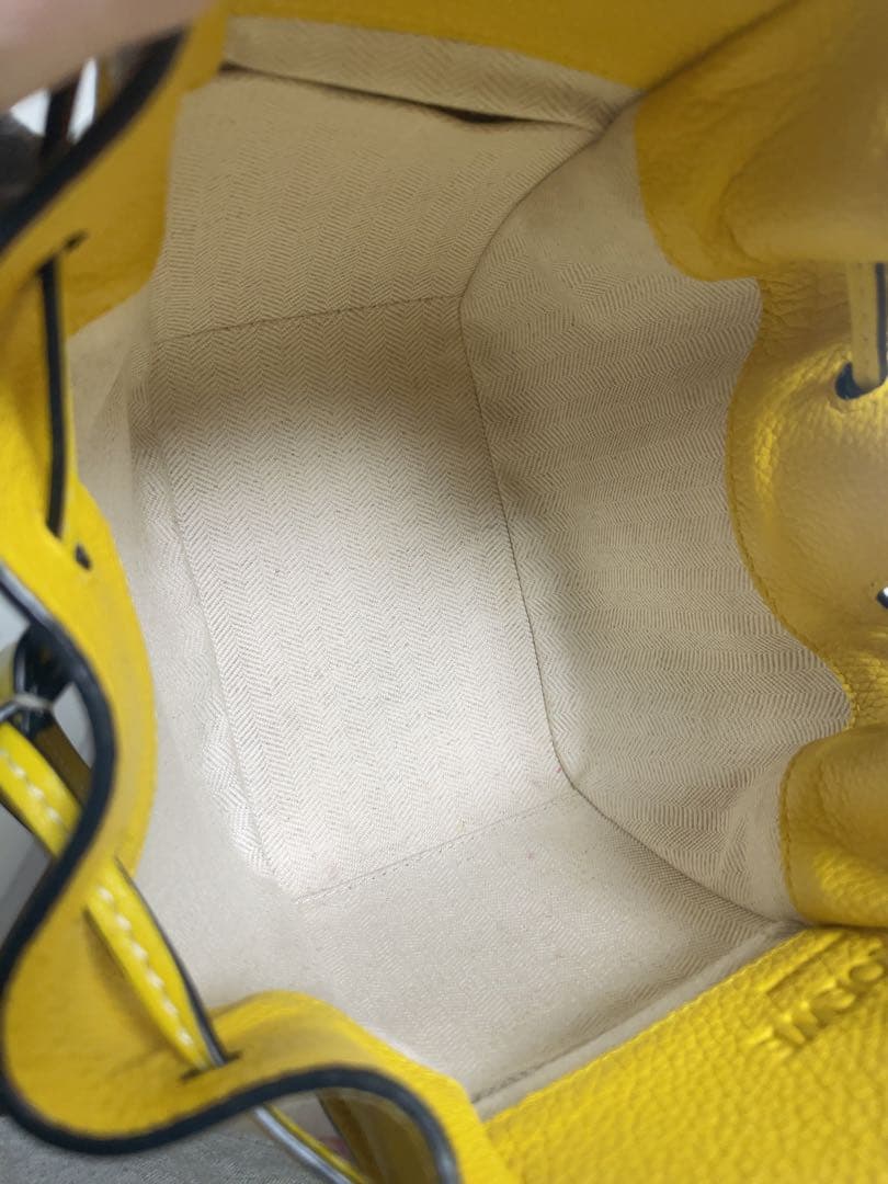 LOEWE ロエベ　ハンモックバッグミニ　イエロー