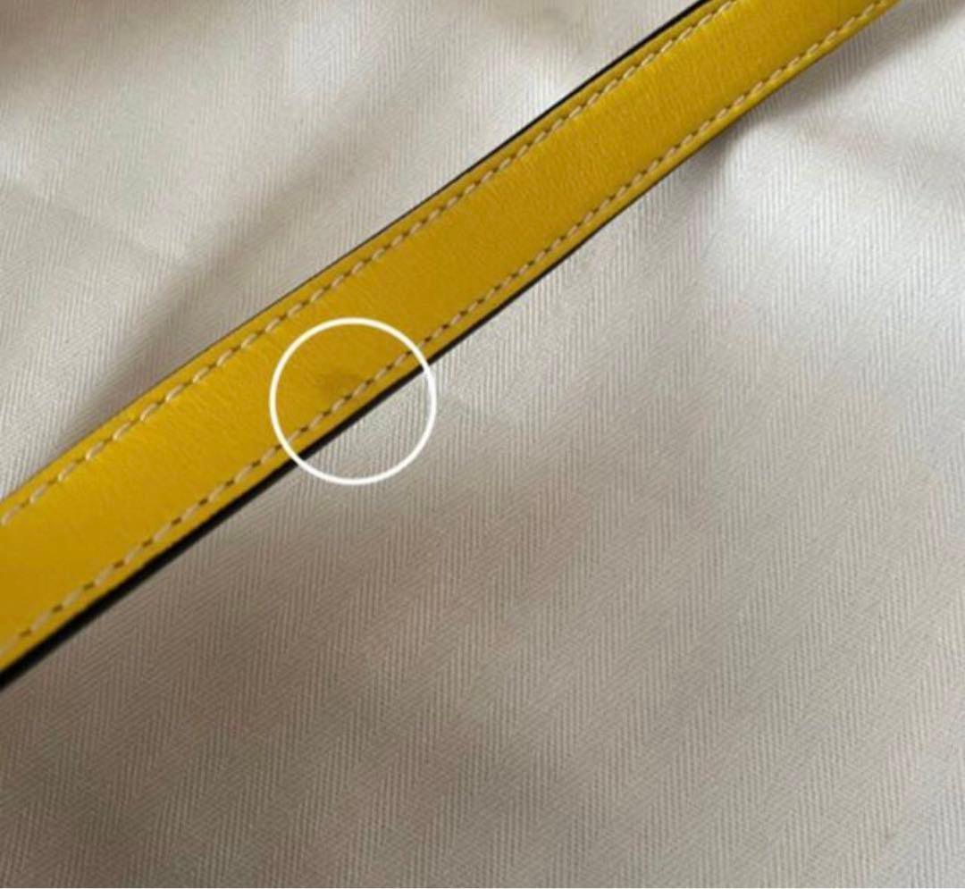 LOEWE ロエベ　ハンモックバッグミニ　イエロー