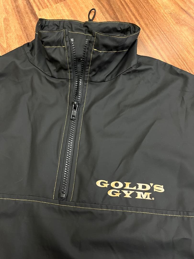 定価9.680円☆試着のみ超美品☆GOLD'S GYMオリジナル・サウナスーツ②