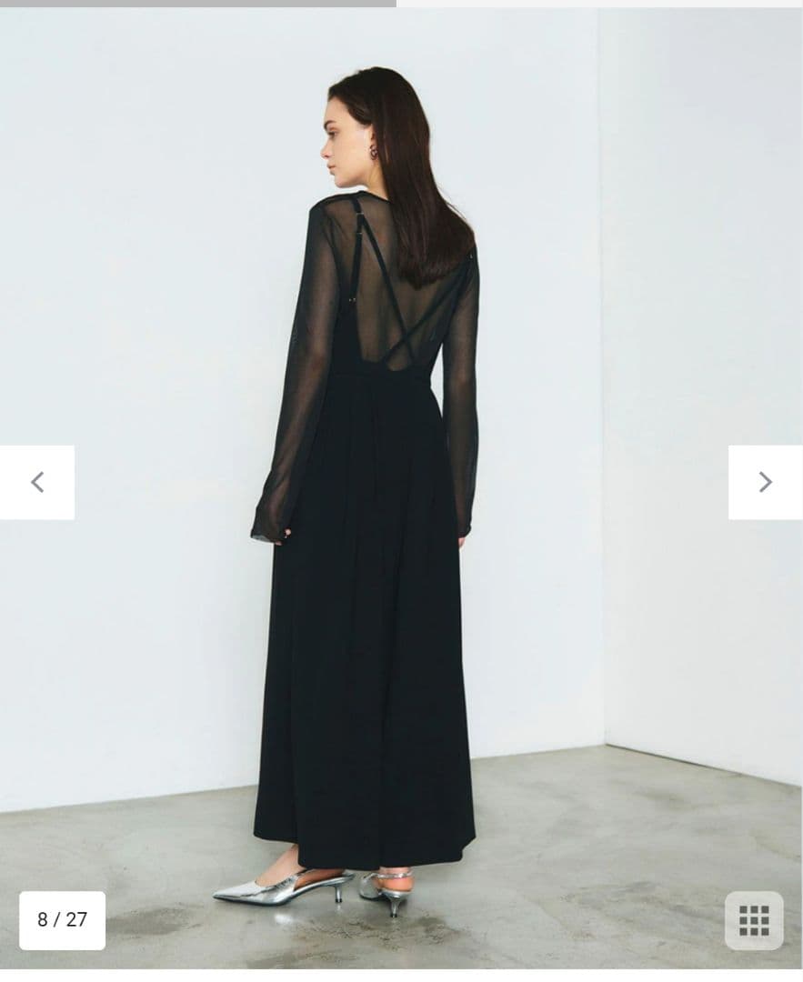 トリアセタックサロペット　オールインワン　38サイズ　グレースコンチネンタル