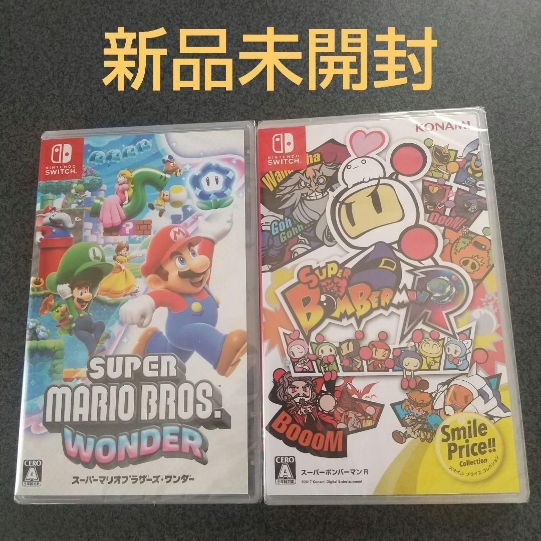 スーパーマリオブラザーズ ワンダー + スーパーボンバーマン R