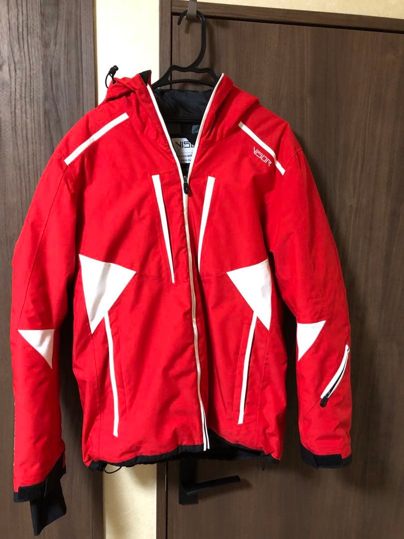 VISOR スキーウェア EU 50 (M) レッド/ブラック