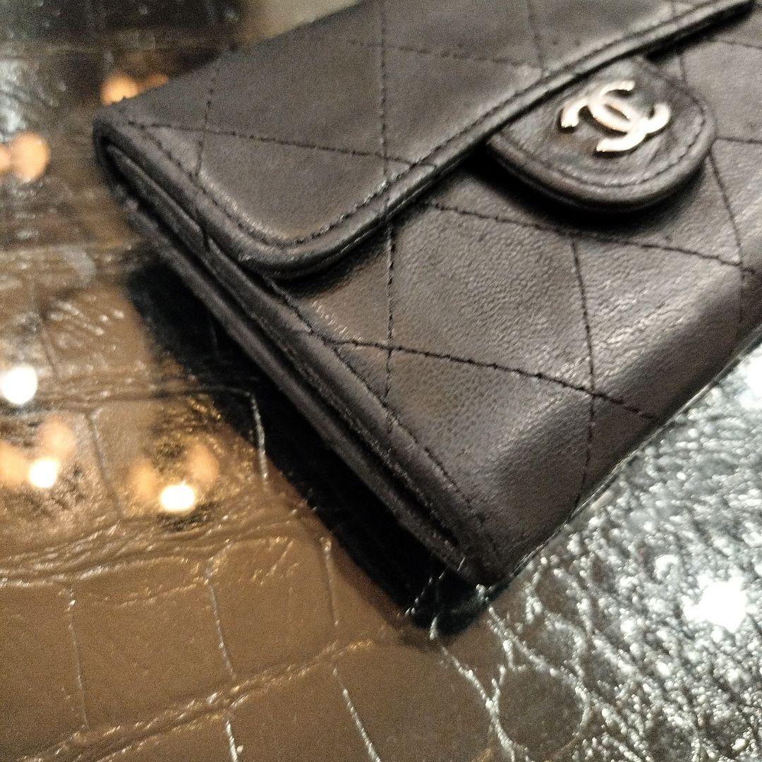 CHANEL マトラッセ ケース ブラック