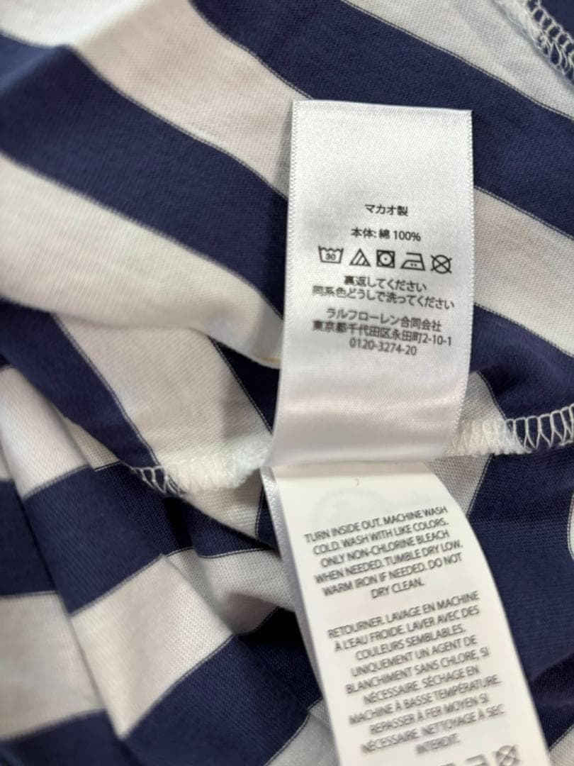 2025新品新作ラルフローレンポロベアガールズ 　ワンピースM（140）