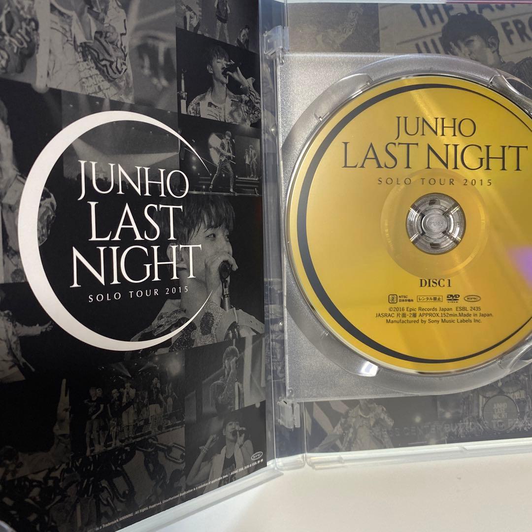 2PM JUNHO Solo Tour 2015 LAST NIGHT 初回生産