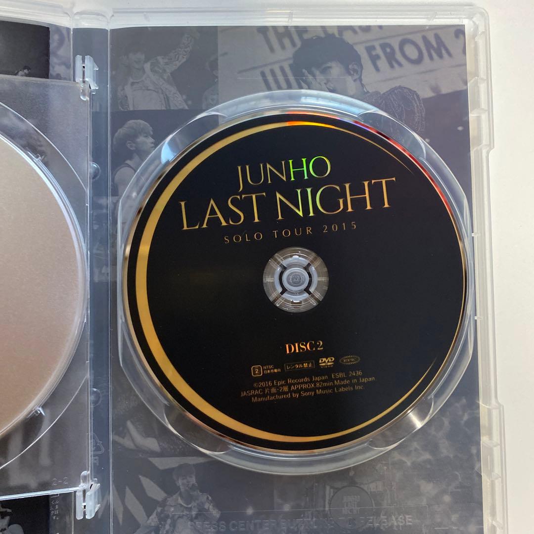 2PM JUNHO Solo Tour 2015 LAST NIGHT 初回生産