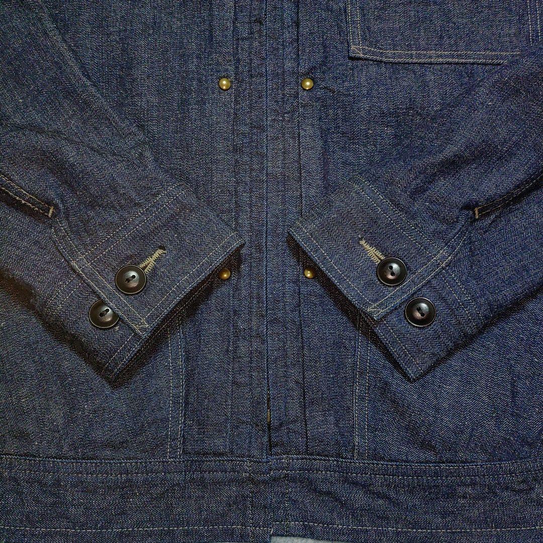 新品 ダリーズ 81B ID 30sDENIM ZIP JACKET (XL)