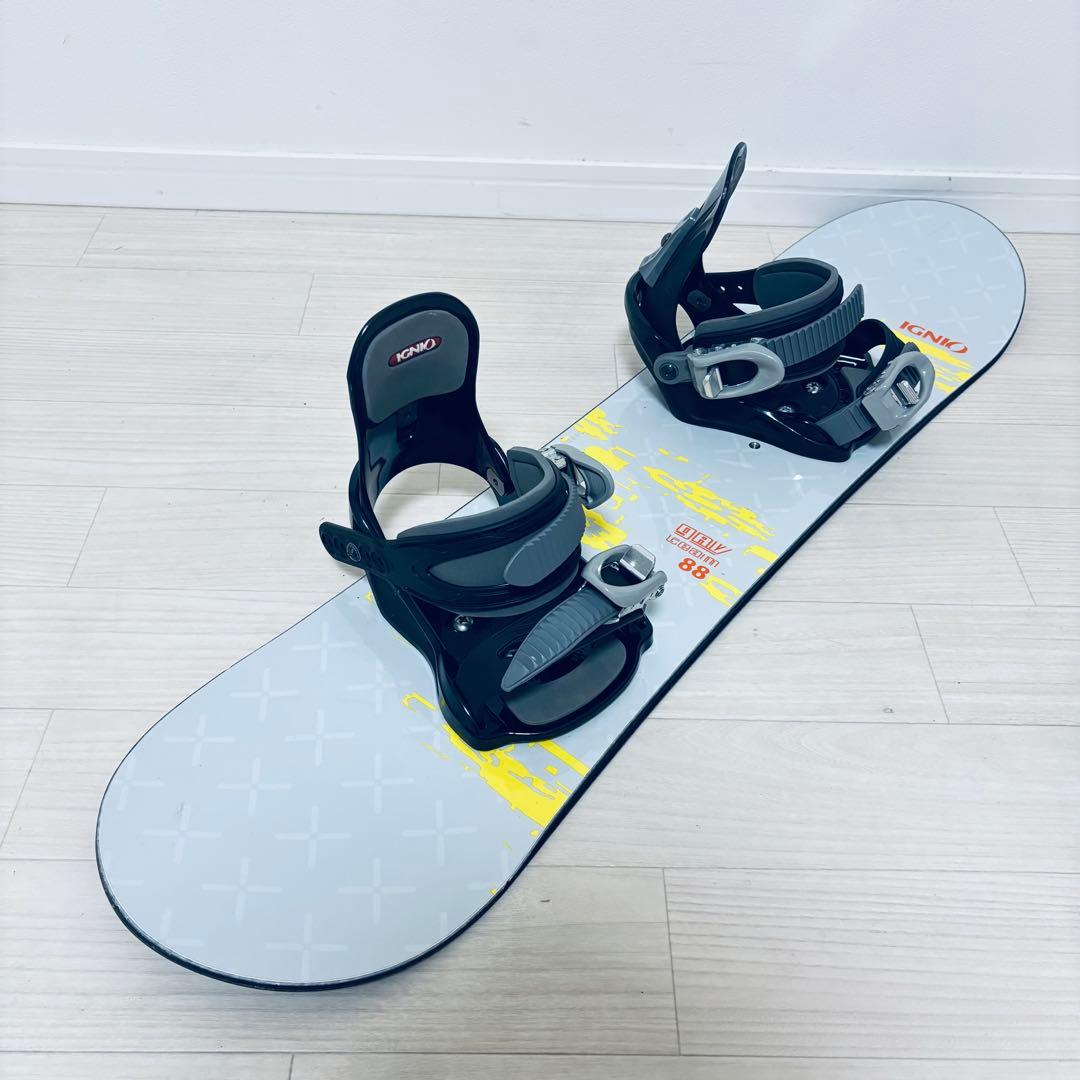 キッズ　ジュニア　スノーボード88cm IGNIOイグニオ ビンディング付き