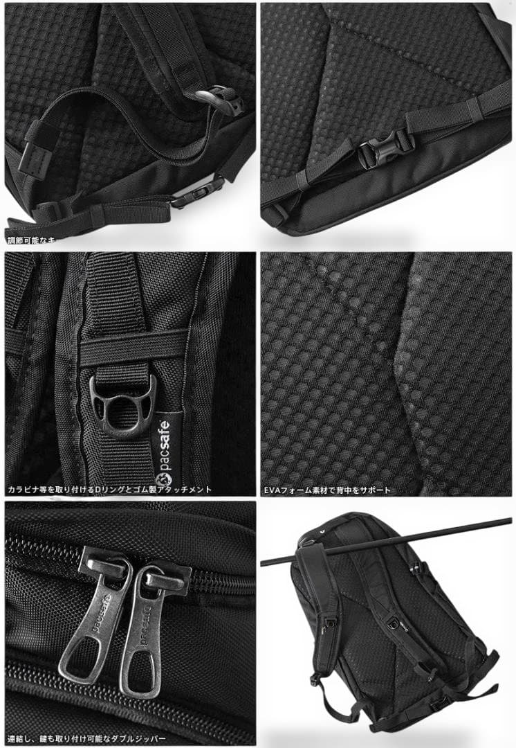 PacSafe/パックセーフ VIBE 25 ECONYL（バイブ25　エコ）