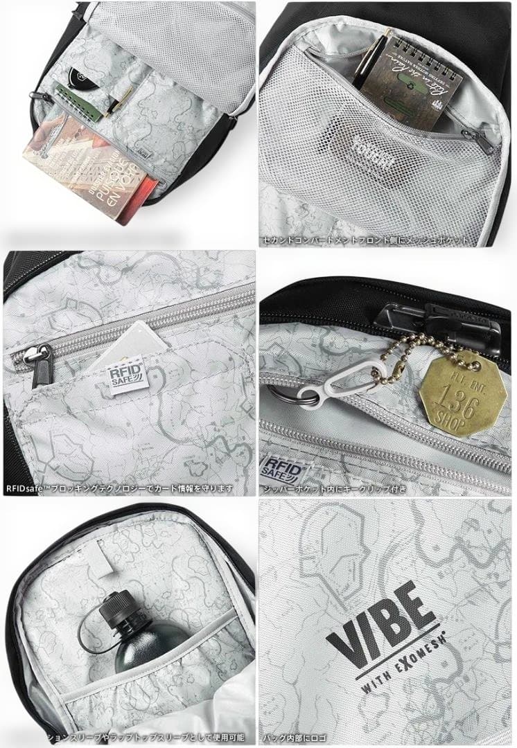 PacSafe/パックセーフ VIBE 25 ECONYL（バイブ25　エコ）