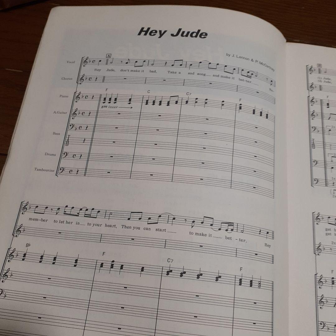 y*6様 ビートルズバンドスコアまとめて
