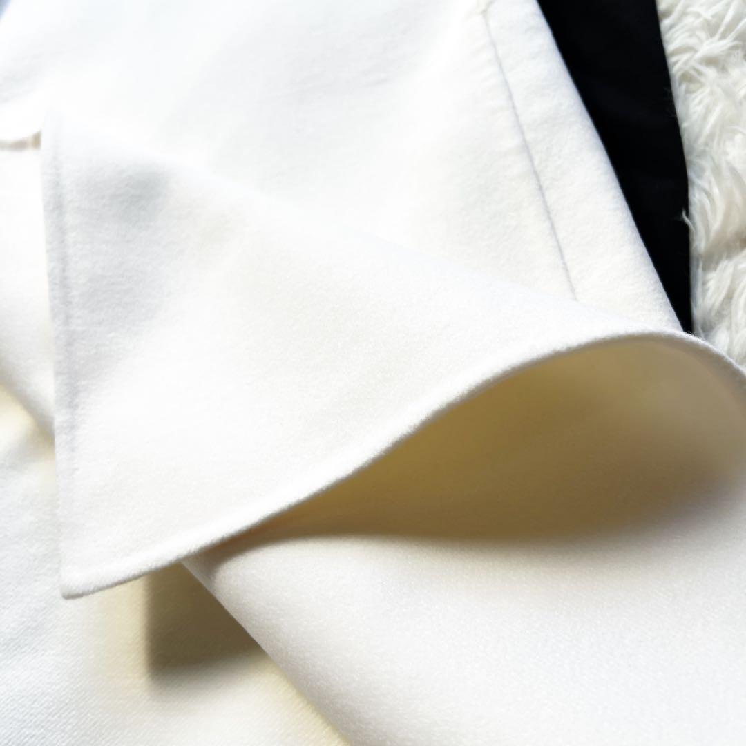 極美品　Christian Dior ディオール　ケープ　ダブルフェイス　コート