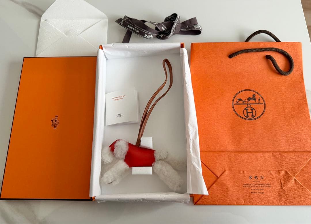 美品【HERMES】エルメス バディ チャーム　刻印