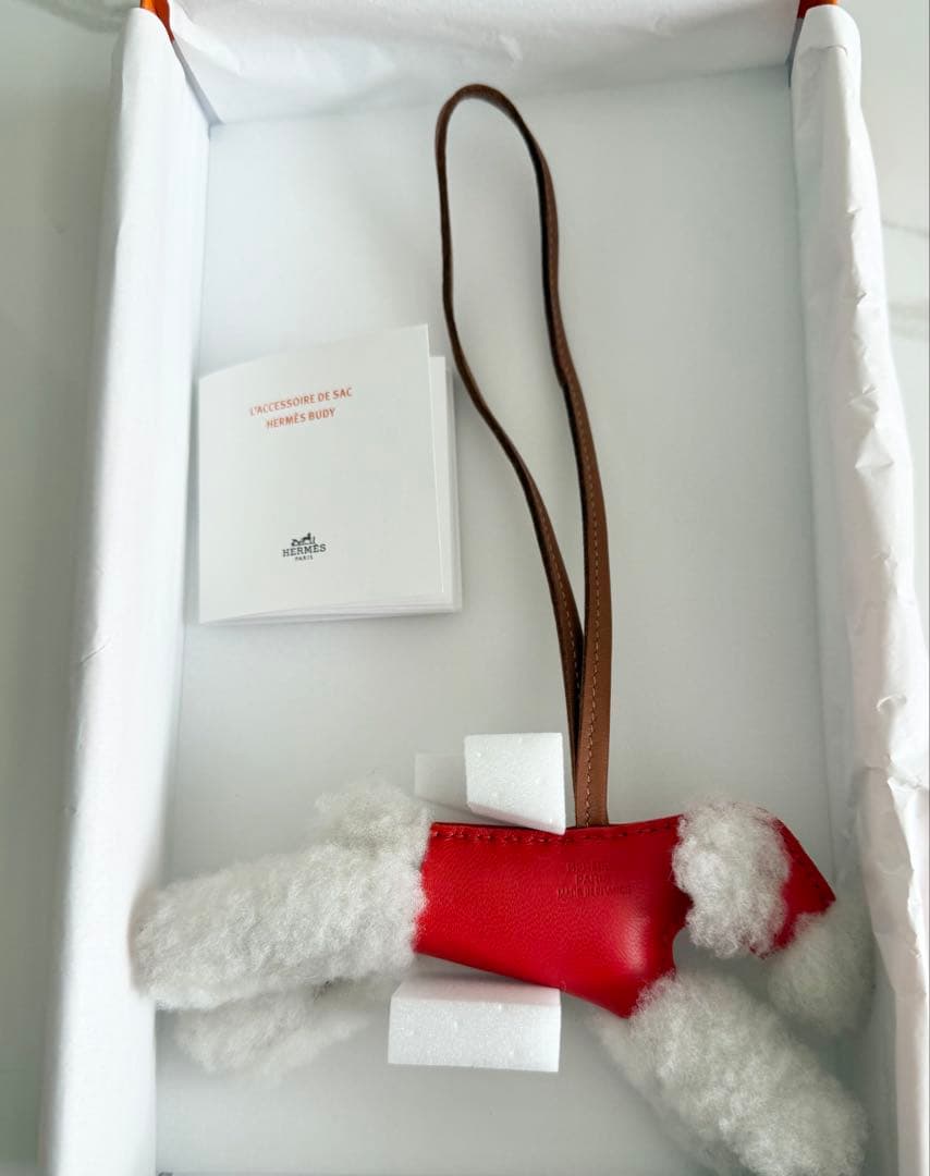 美品【HERMES】エルメス バディ チャーム　刻印