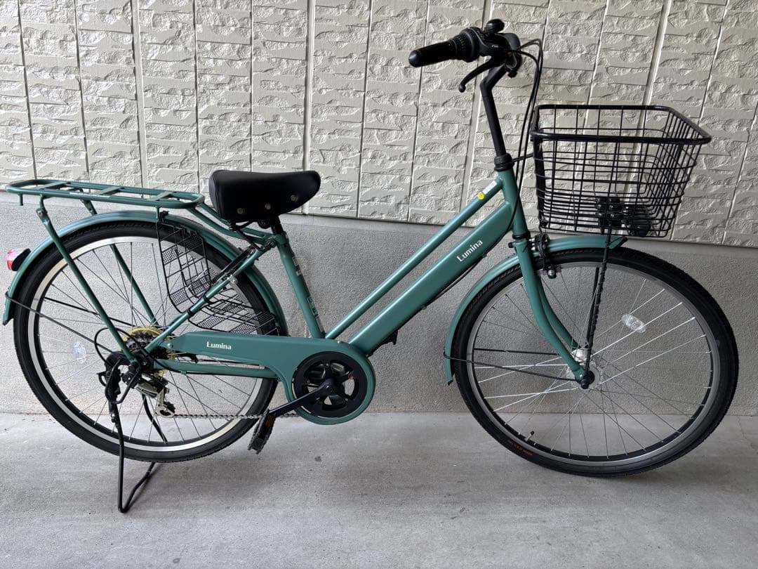 【土日引取り限定（大阪）】ダイワサイクル　ルミナG　グリーン系
