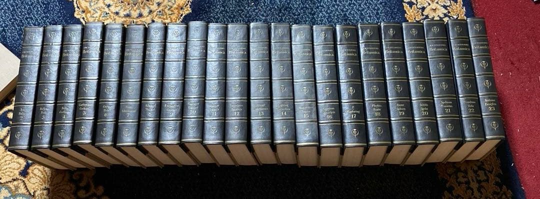 ブルタニカ百科事典　23冊