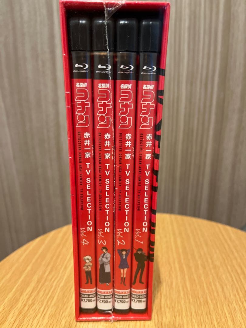 名探偵コナン 赤井一家(ファミリー)TV Selection BOX〈4枚組〉