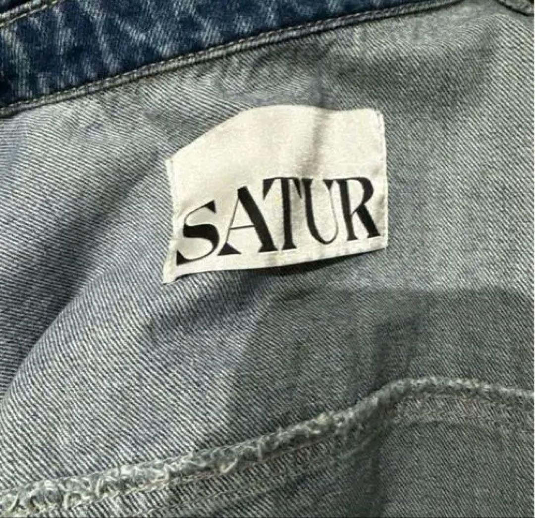 SATUR 韓国 Denim Trucker Jacket