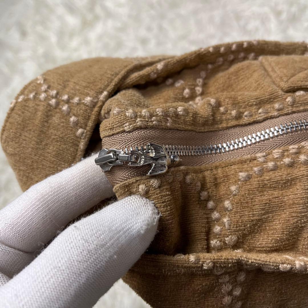 mina perhonen ショルダーバッグ 2way タンバリン キャメル