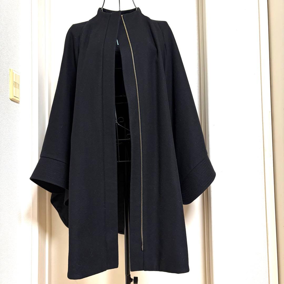 DIANE von FURSTENBERG ウール混 マント　ポンチョ　コート