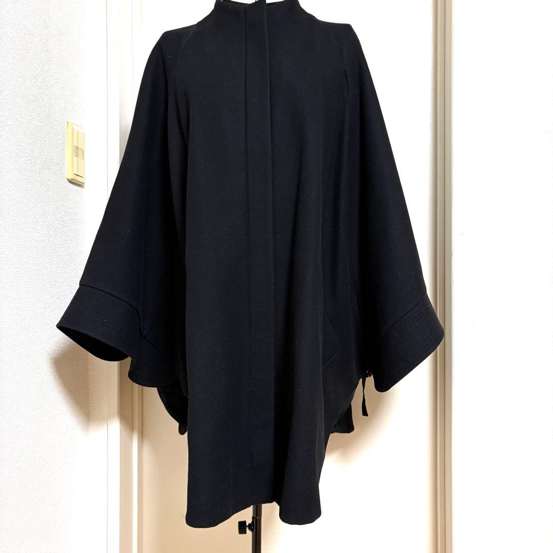 DIANE von FURSTENBERG ウール混 マント　ポンチョ　コート