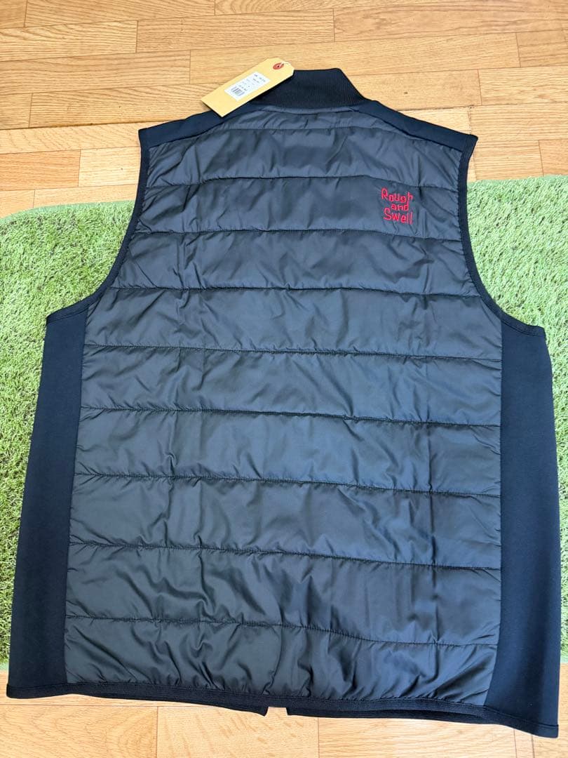 新品正規品【ROUGH&SWELL/M】中綿ベストアウタージャケットゴルフ