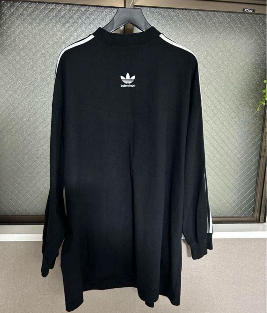 【確実正規品　新品】BALENCIAGA × Adidas ロングTシャツ