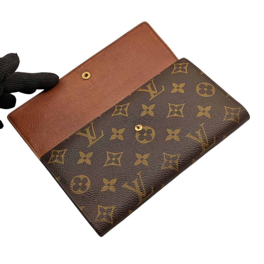 【美品】 ルイヴィトン モノグラム ポルトトレゾール インターナショナル 長財布