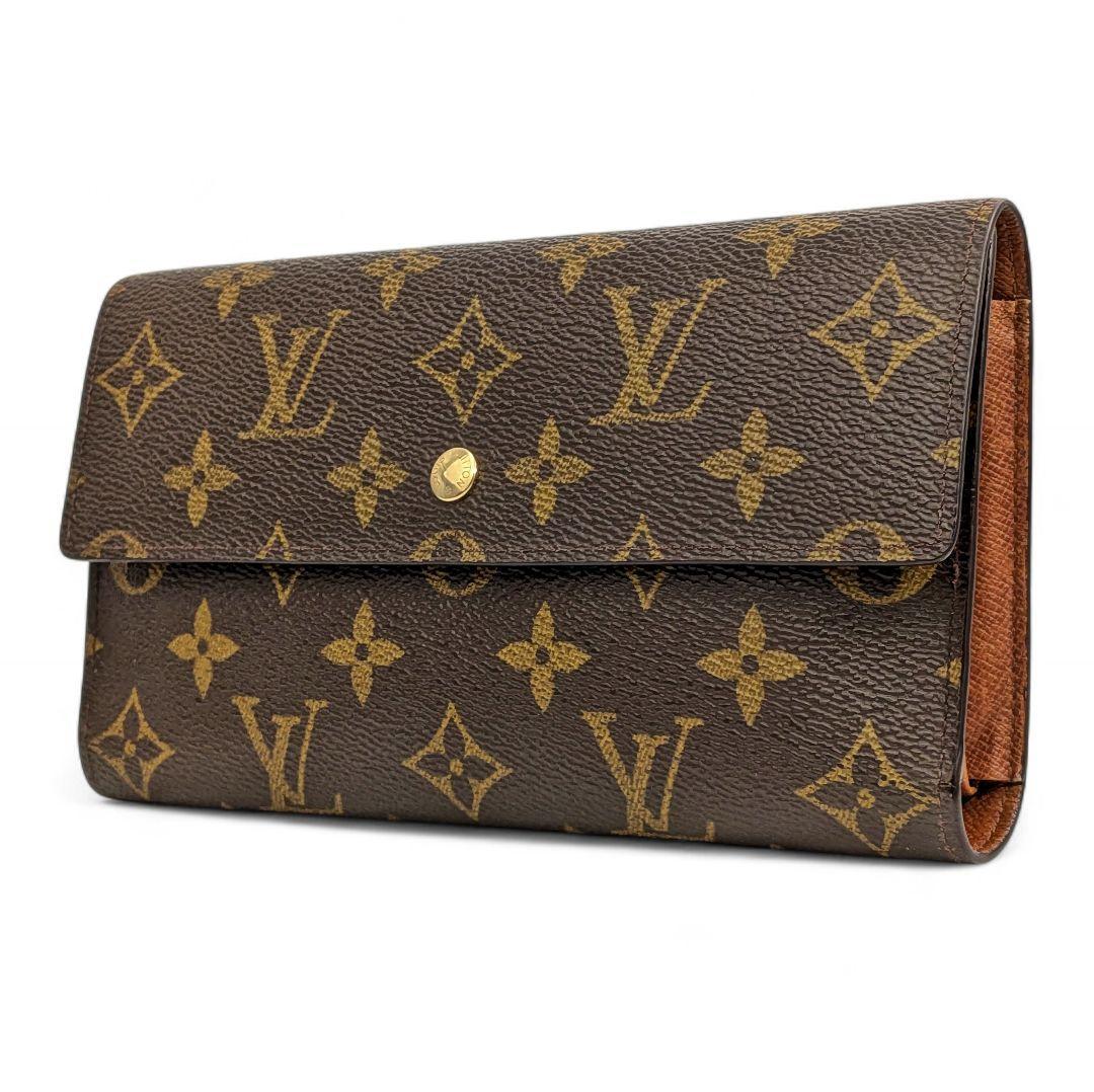 【美品】 ルイヴィトン モノグラム ポルトトレゾール インターナショナル 長財布