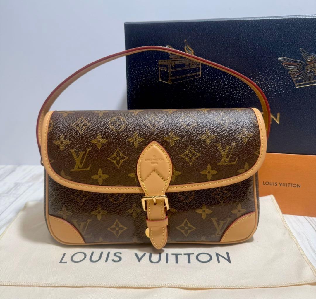 定価40.2万/未使用☆ルイヴィトン モノグラムディアヌNM PM