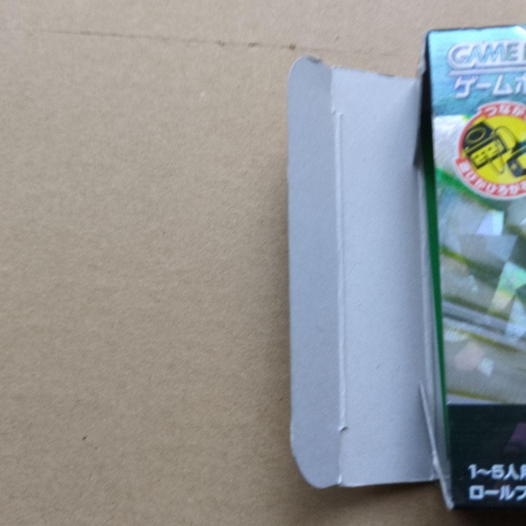 箱のみ　GBA ポケットモンスターエメラルド