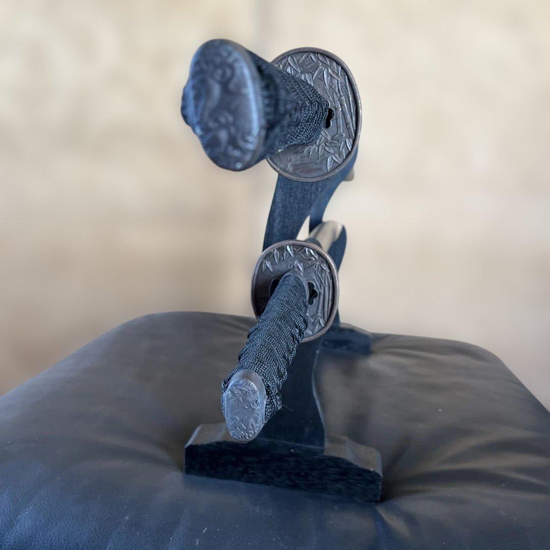 模擬刀　居合刀　2振　刀台付