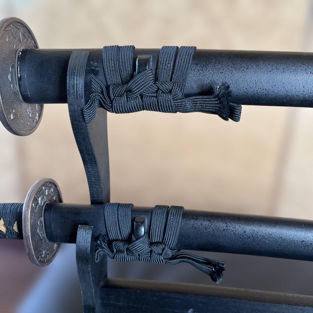 模擬刀　居合刀　2振　刀台付