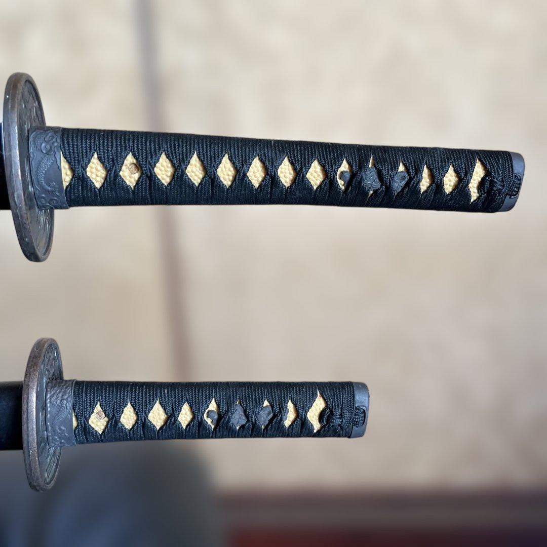 模擬刀　居合刀　2振　刀台付