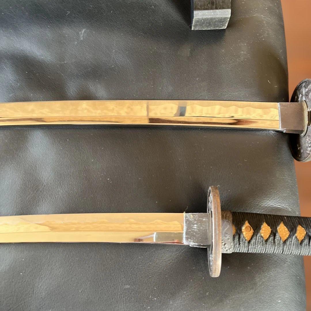 模擬刀　居合刀　2振　刀台付