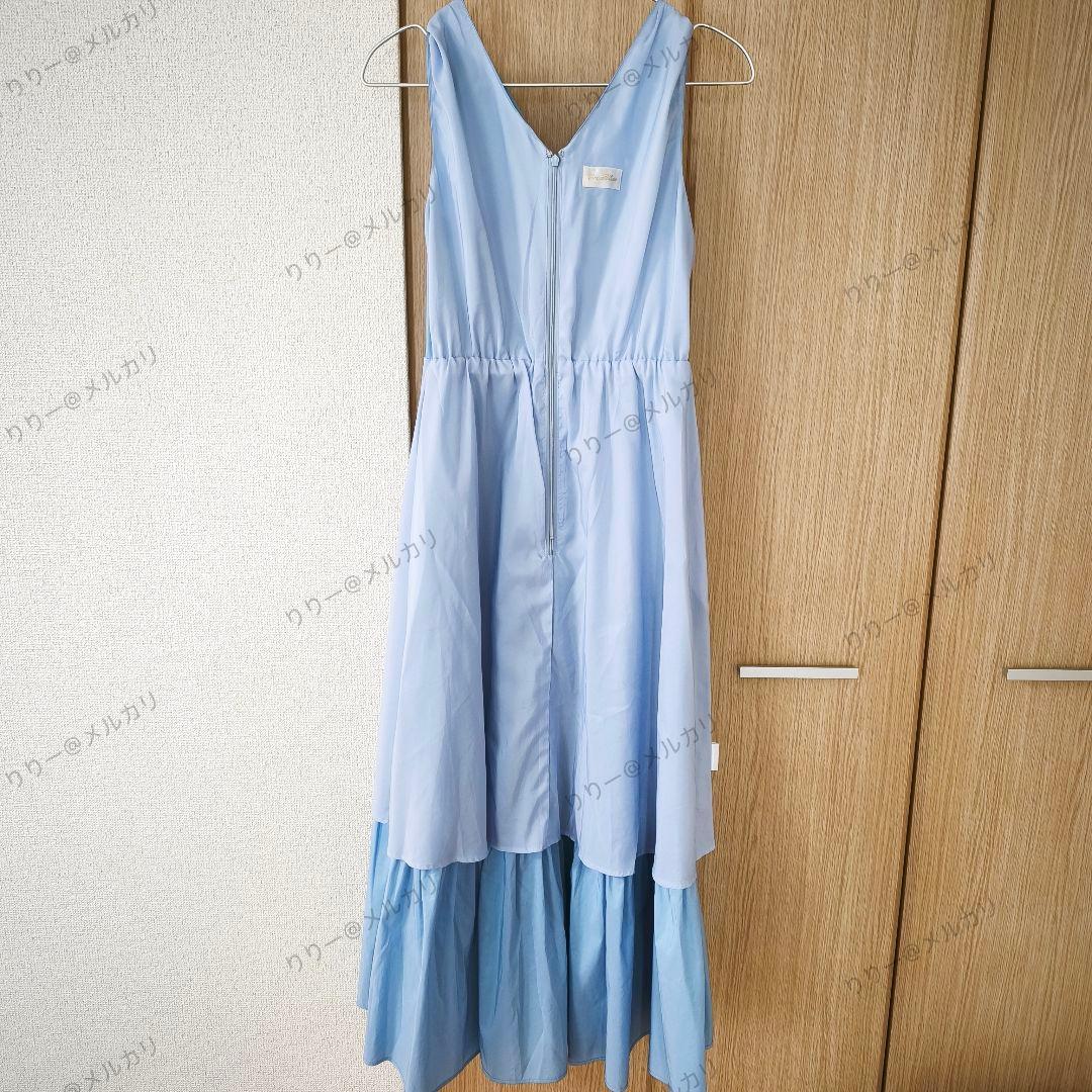 美品サイズ38　GRACE CLASSライトタフタドレス　グレースコンチネンタル