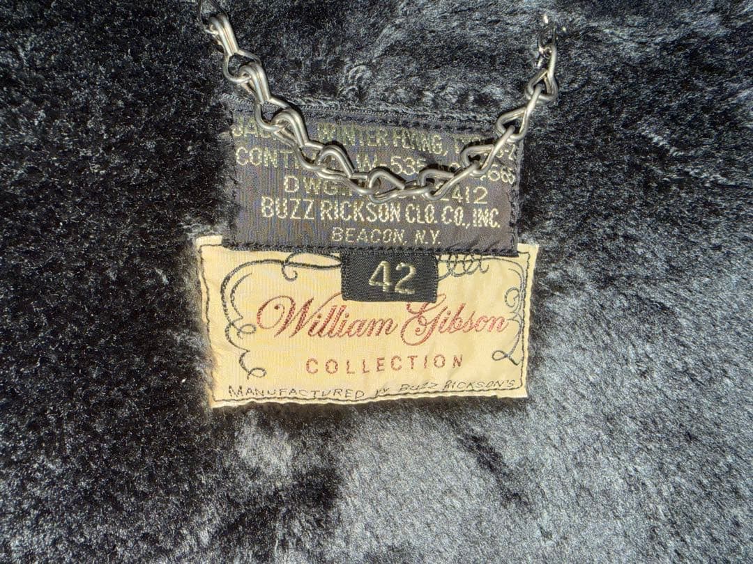 ジャケット・アウター Buzz Rickson's William Gibson 42