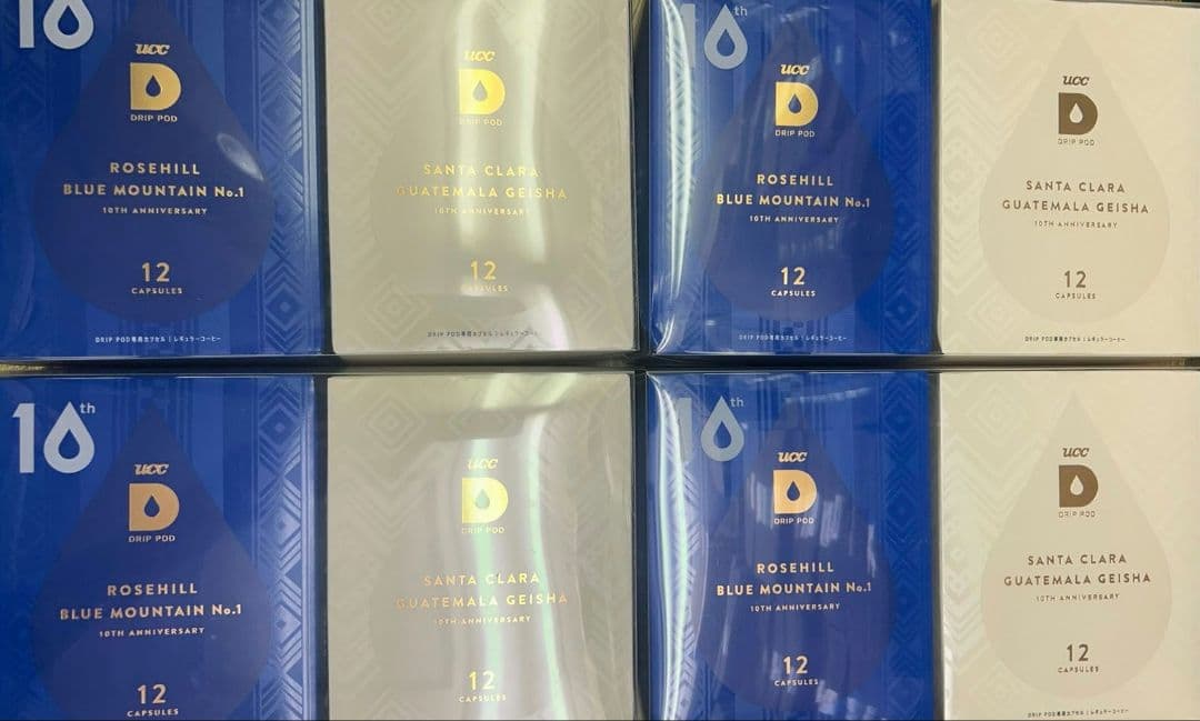 ローズヒルブルーマウンテンNo.1X4個　サンタクララ グァテマラゲイシャX4個