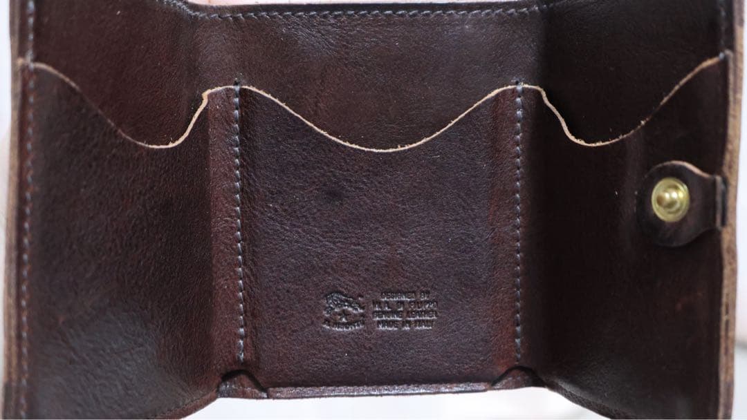 IL BISONTE 三つ折財布 トリフォルドウォレット