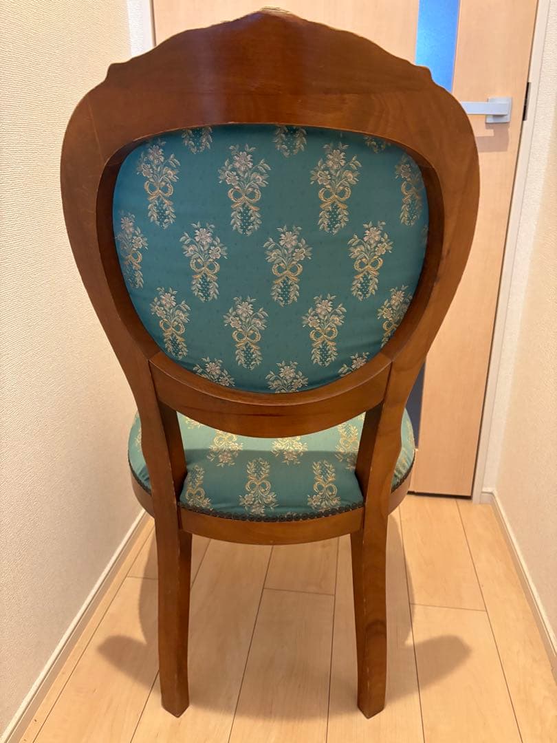 ダイニングチェア アンティーク調　ロココ　ドレッサー　猫脚　在庫2