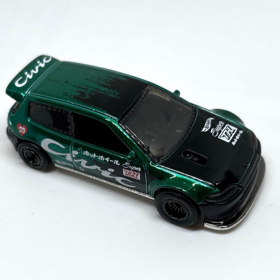 ミニカー Hotwheels STH Honda Civic Custom