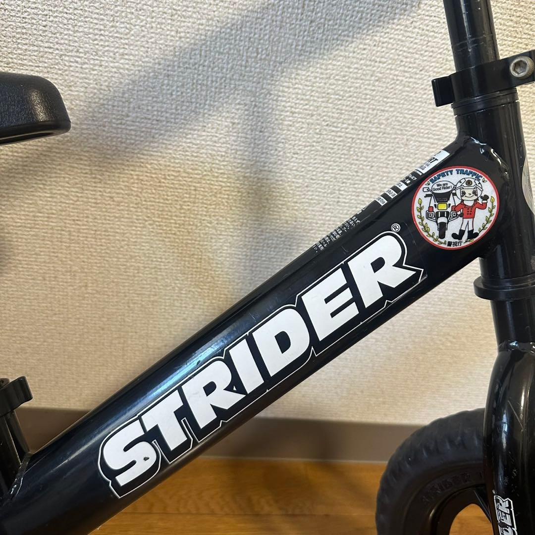 STRIDER スポーツモデル　バランスバイク ブラック12インチ
